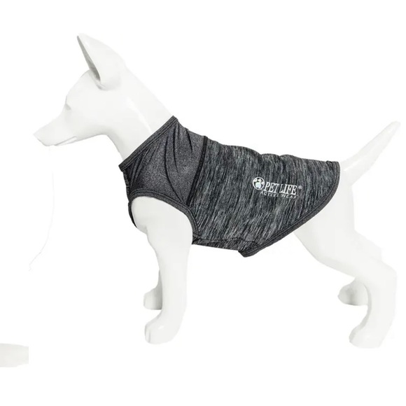 🎉 HOST PICK 🎉 Pet Life Active Aero Pawlse Heathered T-Shirt Size Small NWT - Picture 3 of 13